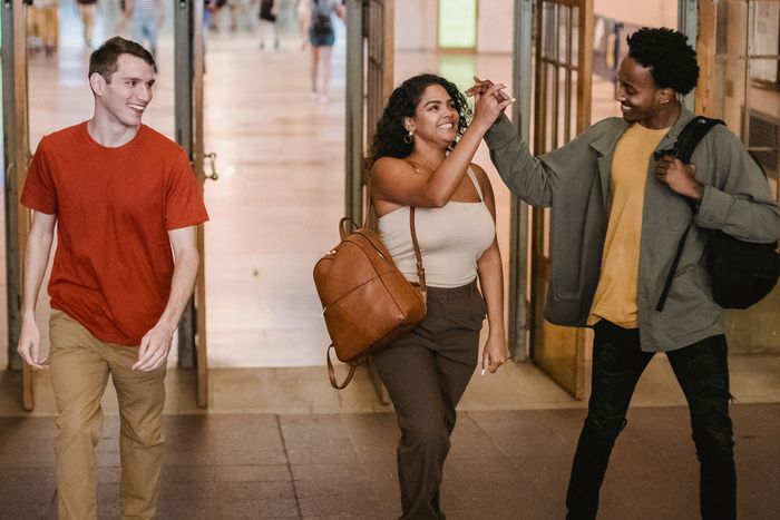 University hallway